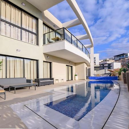 Top-Class Luxury Villa Bsamim With Full Sea View Heated Pool !!!! Eilat Kültér fotó