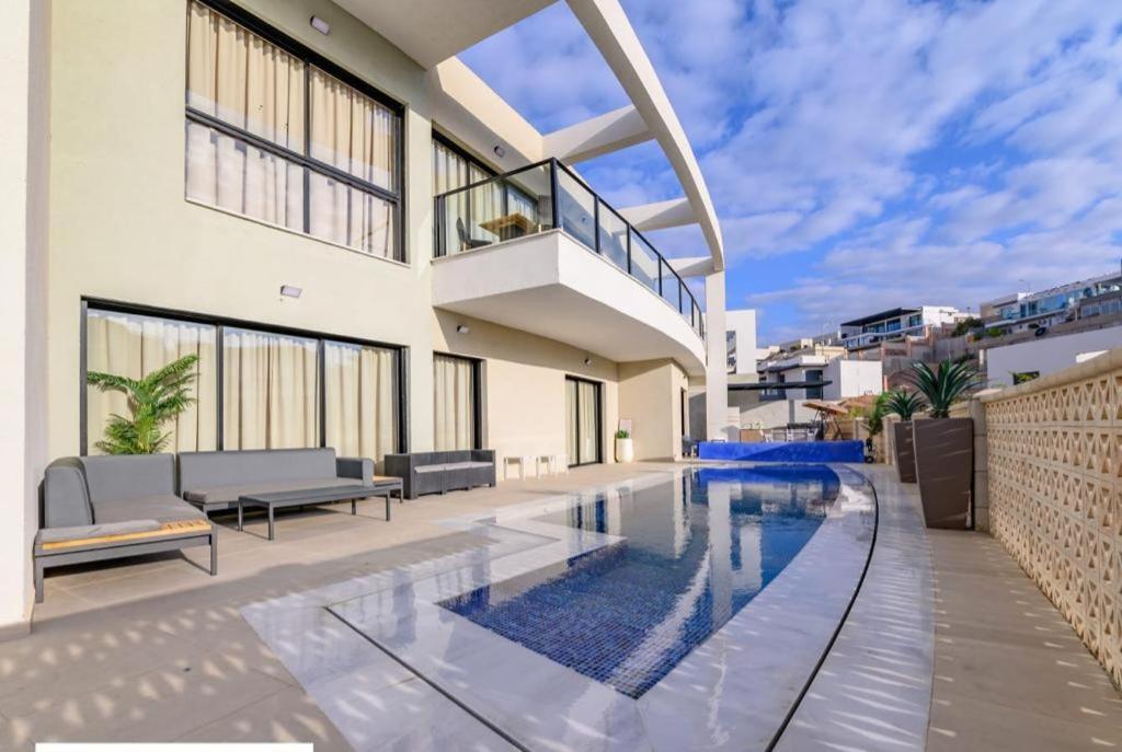 Top-Class Luxury Villa Bsamim With Full Sea View Heated Pool !!!! Eilat Kültér fotó