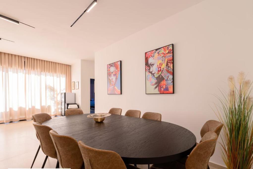 Top-Class Luxury Villa Bsamim With Full Sea View Heated Pool !!!! Eilat Kültér fotó