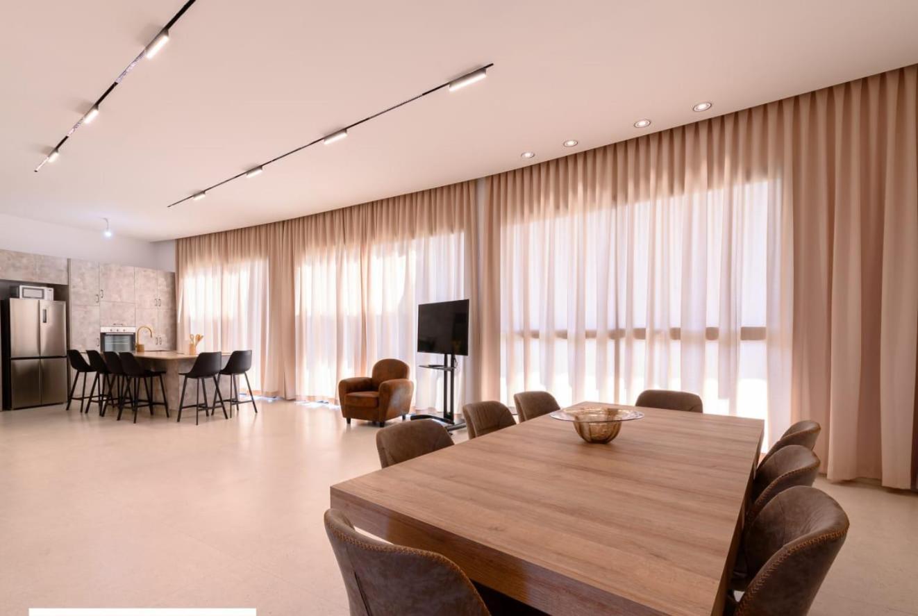 Top-Class Luxury Villa Bsamim With Full Sea View Heated Pool !!!! Eilat Kültér fotó